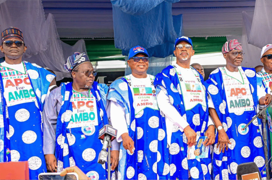 GOVERNOR SANWO-OLU JOINS OTHER APC GOVERNORS AT MEGA RALLY AHEAD OF OSUN GOVERNORSHIP ELECTION, ON THURSDAY, AUGUST 13, 2026 Img 2