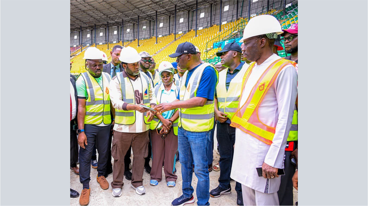 Gov. Sanwo-Olu Inspects Ongoing Renovation of Sporting Facilities Ahead of Maiden National Intermediate Games (NIG) “Lagos 2026” at Teslim Balogun Stadium, Surulere Img 2
