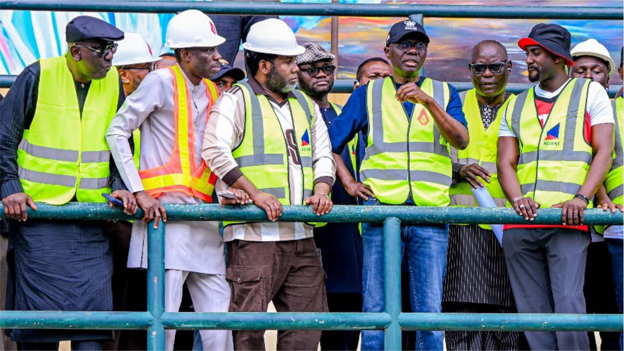 Gov. Sanwo-Olu Inspects Ongoing Renovation of Sporting Facilities Ahead of Maiden National Intermediate Games (NIG) “Lagos 2026” at Teslim Balogun Stadium, Surulere Img 4