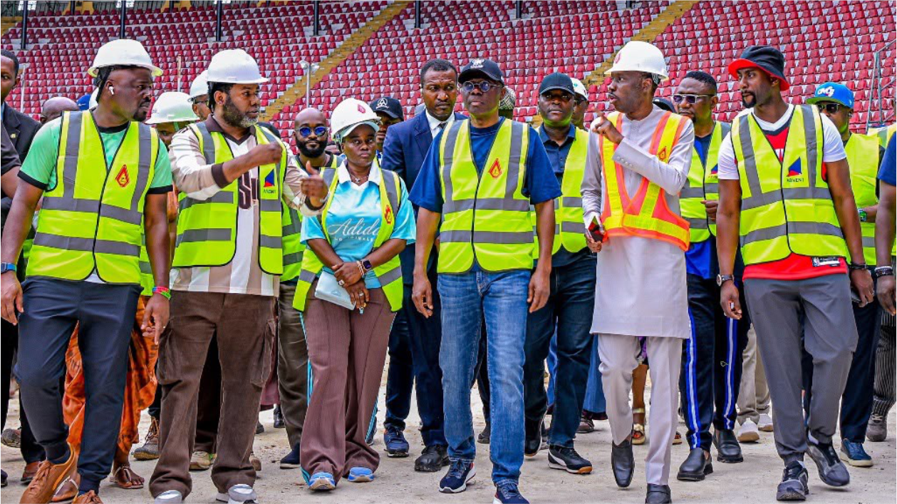 Gov. Sanwo-Olu Inspects Ongoing Renovation of Sporting Facilities Ahead of Maiden National Intermediate Games (NIG) “Lagos 2026” at Teslim Balogun Stadium, Surulere Img 5