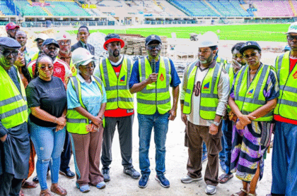 Gov. Sanwo-Olu Inspects Ongoing Renovation of Sporting Facilities Ahead of Maiden National Intermediate Games (NIG) “Lagos 2026” at Teslim Balogun Stadium, Surulere Img 6