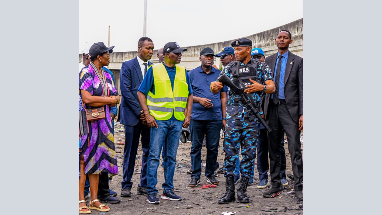 Gov. Sanwo-Olu Inspects Vandalised Festac–Alakija Bridge on Saturday, August 8, 2026 Img 1