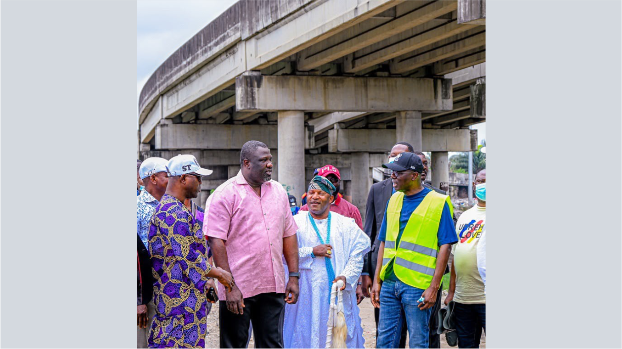 Gov. Sanwo-Olu Inspects Vandalised Festac–Alakija Bridge on Saturday, August 8, 2026 Img 2