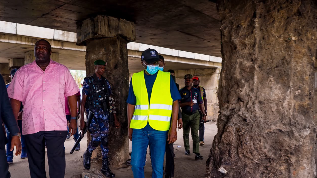 Gov. Sanwo-Olu Inspects Vandalised Festac–Alakija Bridge on Saturday, August 8, 2026 Img 4
