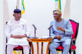Gov. Sanwo-Olu Receives In Audience Minister Of Water Resources And Sanitation, Prof. Joseph Utsev At Lagos House, Marina, On Thursday, August 6, 2026 Image 4