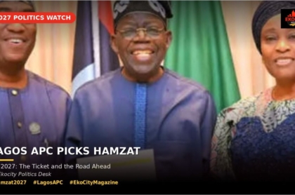 Lagos APC Picks Hamzat for 2027